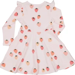 Barn Geggamoja Klänningar|Bambukläder<Klänning Bambu Strawberry