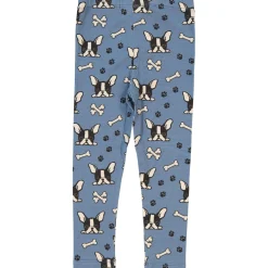 Barn Geggamoja Leggings Och Tights|Bambukläder<Leggings Bambu Bulldog Blå