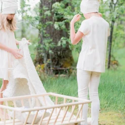 Barn Geggamoja Leggings Och Tights|Bambukläder<Leggings Bambu Klöver Beige