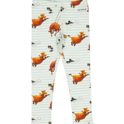 Barn Geggamoja Leggings Och Tights<Leggings Mamma Mu och Kråkan Mint/Vit