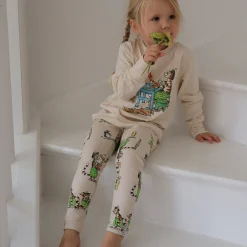 Barn Geggamoja Tröjor<Leggings Pettson och Findus Beige