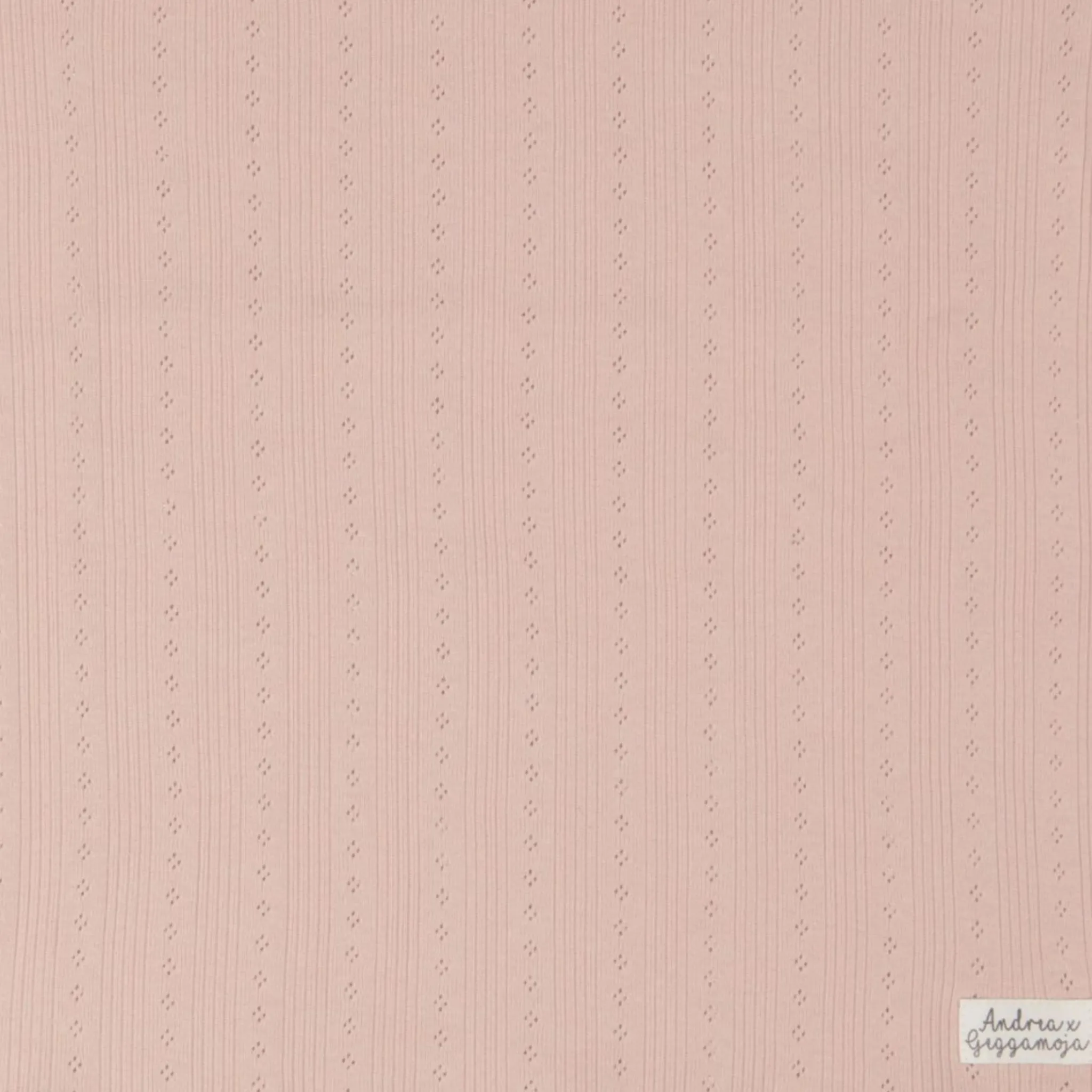 Barn Geggamoja T-Shirts<Linne Pointelle Pink Rose