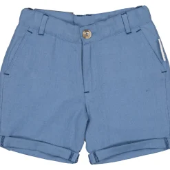 Barn Geggamoja Shorts<Linneshorts Blå