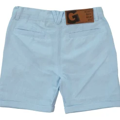 Barn Geggamoja Shorts<Linneshorts Ljusblå