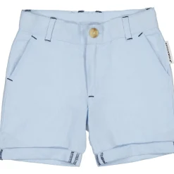 Barn Geggamoja Shorts<Linneshorts Ljusblå