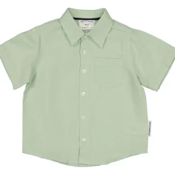 Barn Geggamoja Skjortor<Linneskjorta Mint