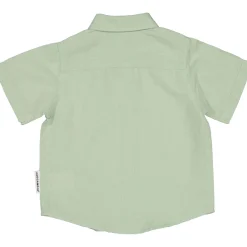 Barn Geggamoja Skjortor<Linneskjorta Mint