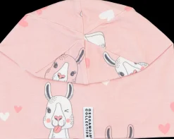 Barn Geggamoja Tunna Mössor|Bambukläder<Mössa Bambu Lama Rosa