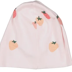 Barn Geggamoja Tunna Mössor|Bambukläder<Mössa Bambu Strawberry