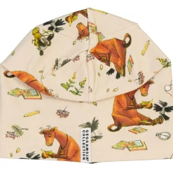 Barn Geggamoja Tunna Mössor<Mössa Mamma Mu och Kråkan Beige