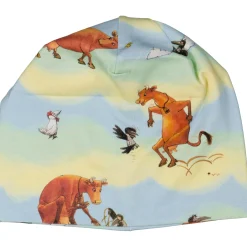 Barn Geggamoja Tunna Mössor<Mössa Mamma Mu Och Kråkan Pastell