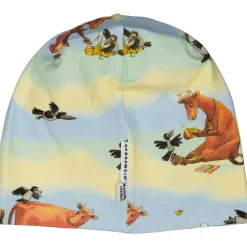 Barn Geggamoja Tunna Mössor<Mössa Mamma Mu Och Kråkan Pastell