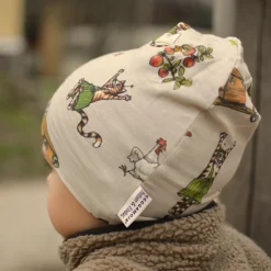 Barn Geggamoja Tunna Mössor<Mössa Pettson och Findus Beige