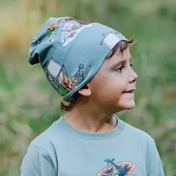 Barn Geggamoja Tunna Mössor<Mössa Pettson och Findus Grön