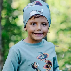 Barn Geggamoja Tunna Mössor<Mössa Pettson och Findus Grön