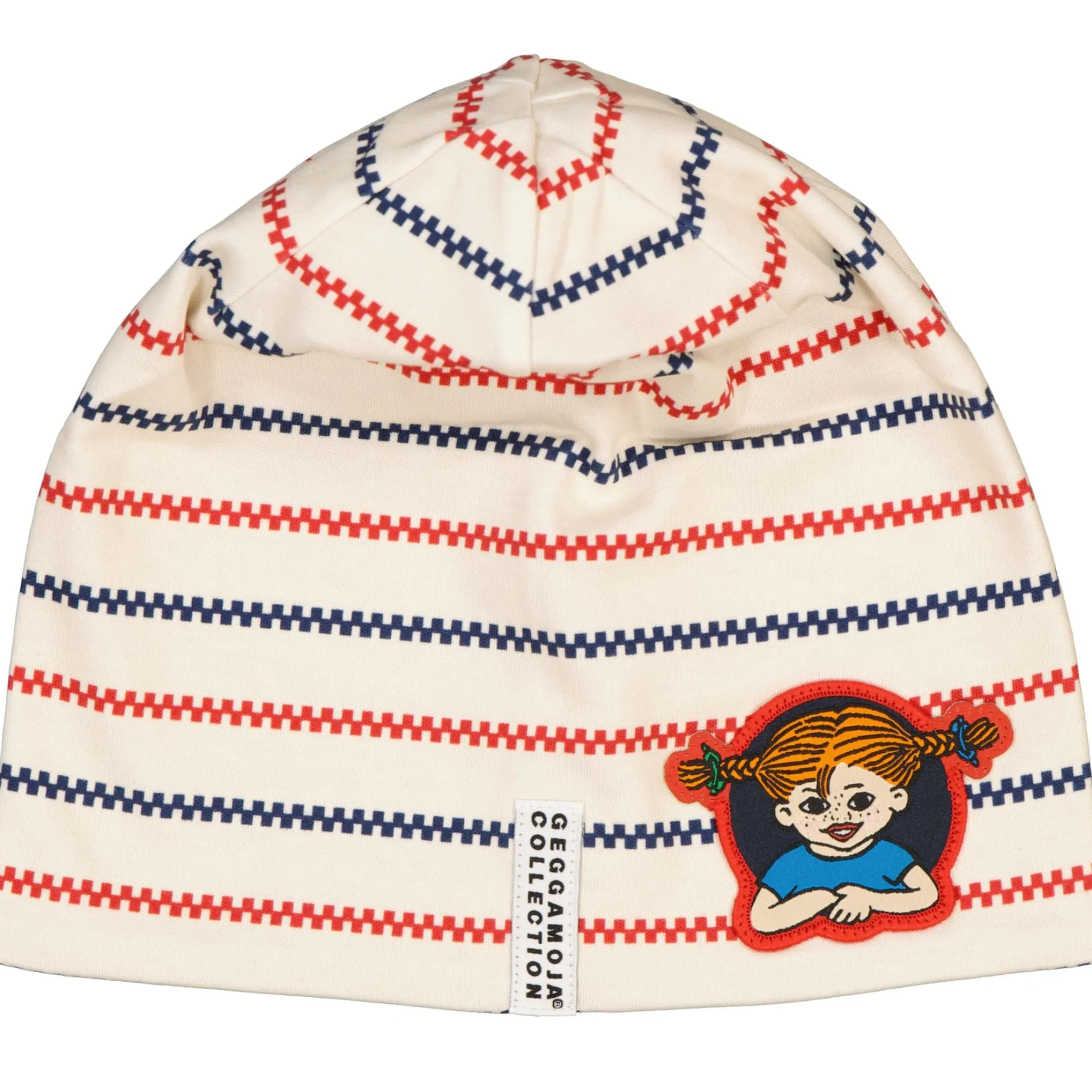 Barn Geggamoja Tunna Mössor<Mössa Pippi Långstrump Randig