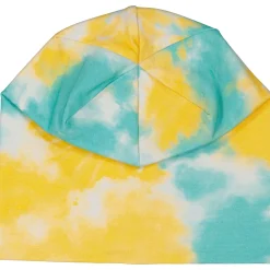 Barn Geggamoja Tunna Mössor<Mössa Tie Dye Gul