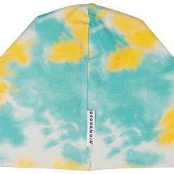 Barn Geggamoja Tunna Mössor<Mössa Tie Dye Gul