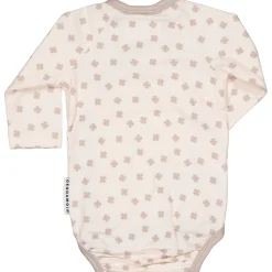 Barn Geggamoja Bambukläder|Nyfödd<Omlottbody Bambu Beige Klöver