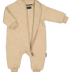 Barn Geggamoja Overaller|Fleecekläder<Overall Ullfleece Beige
