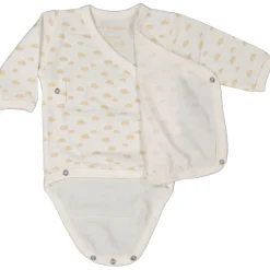 Barn Geggamoja Bodys|Bambukläder<Prematurbody Bambu Beige