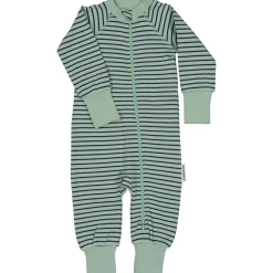 Barn Geggamoja Pyjamas Heldräkt<Pyjamas Grön/Navy