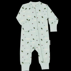 Barn Geggamoja Pyjamas Heldräkt<Pyjamas Humlan Djojj Mint