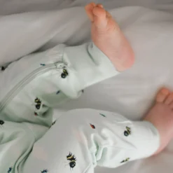 Barn Geggamoja Pyjamas Heldräkt<Pyjamas Humlan Djojj Mint