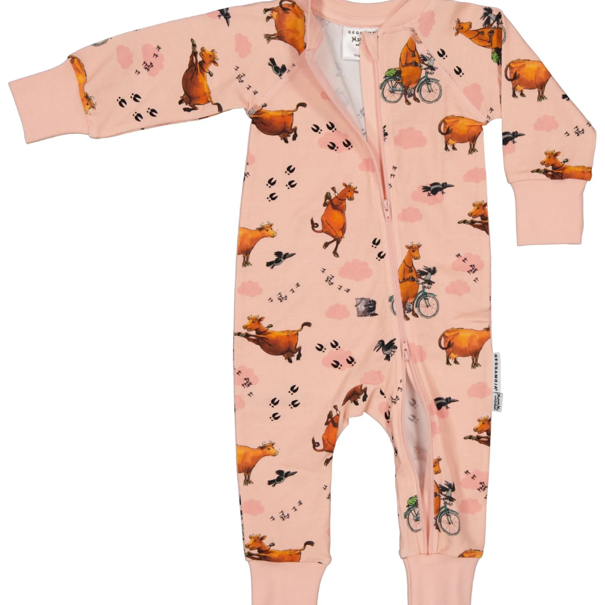 Barn Geggamoja Pyjamas Heldräkt<Pyjamas Mamma Mu och Kråkan Rosa