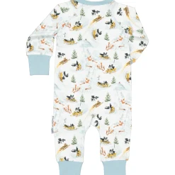 Barn Geggamoja Pyjamas Heldräkt<Pyjamas Mamma Mu och Kråkan Vit