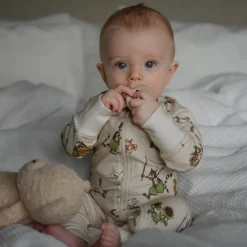 Barn Geggamoja Pyjamas Heldräkt<Pyjamas Pettson och Findus Beige