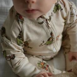 Barn Geggamoja Pyjamas Heldräkt<Pyjamas Pettson och Findus Beige