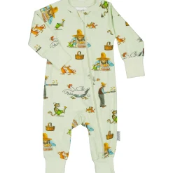 Barn Geggamoja Pyjamas Heldräkt<Pyjamas Pettson och Findus Grön