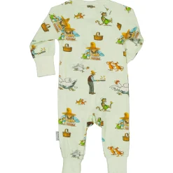 Barn Geggamoja Pyjamas Heldräkt<Pyjamas Pettson och Findus Grön