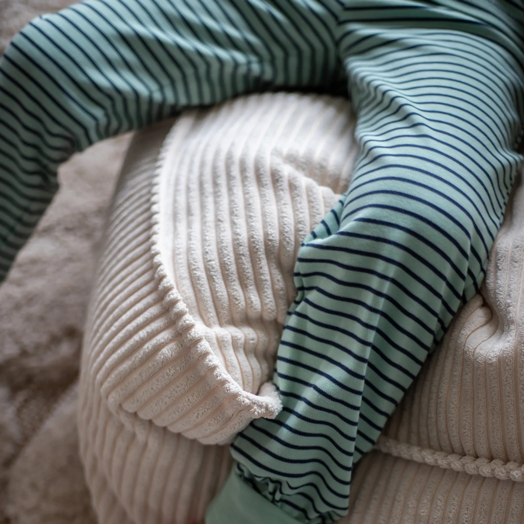 Barn Geggamoja Pyjamas Tvådelad<Pyjamas tvådelad Grön/Navy