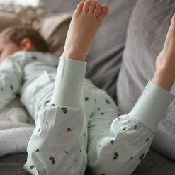 Barn Geggamoja Pyjamas Tvådelad<Pyjamas tvådelad Humlan Djojj Mint