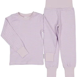 Barn Geggamoja Pyjamas Tvådelad<Pyjamas tvådelad Lila