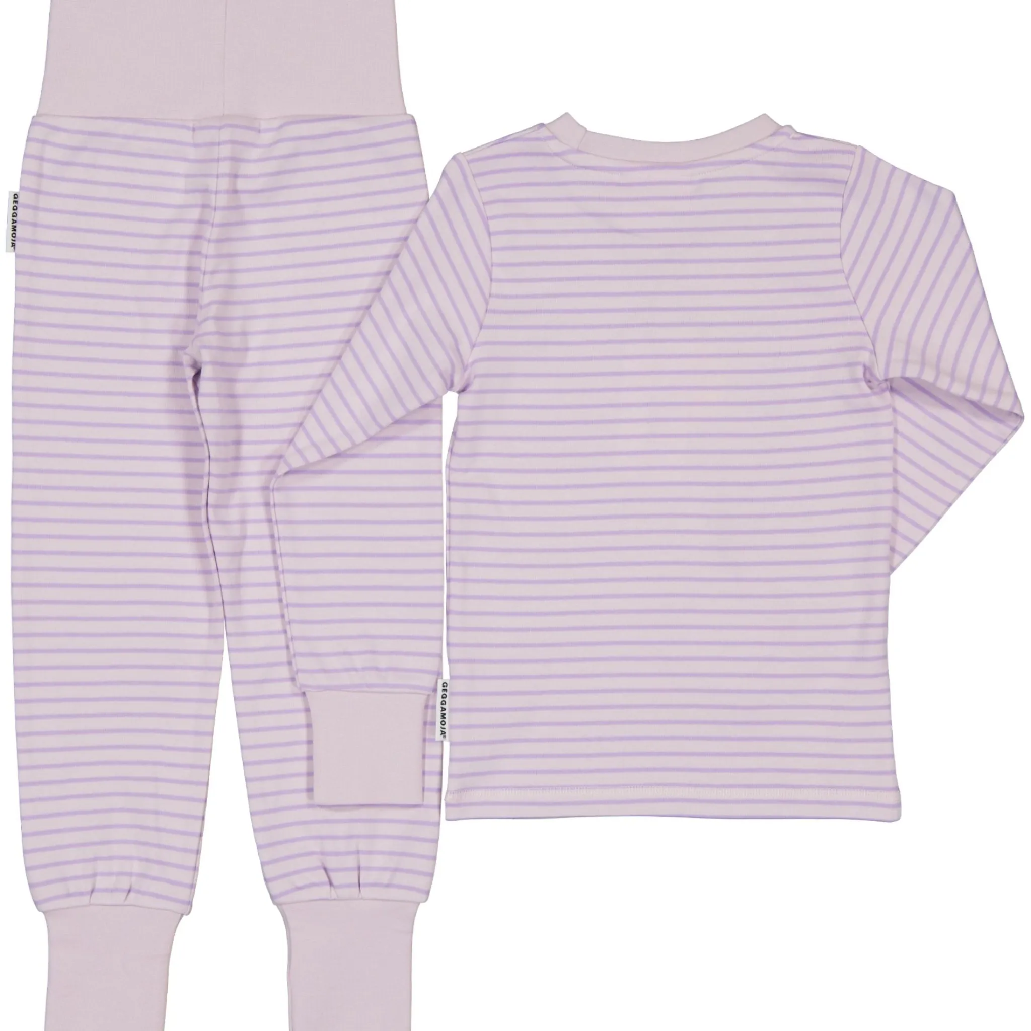 Barn Geggamoja Pyjamas Tvådelad<Pyjamas tvådelad Lila