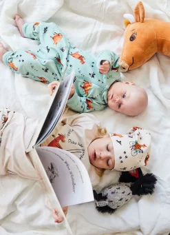 Barn Geggamoja Pyjamas Tvådelad<Pyjamas tvådelad Mamma Mu och Kråkan Beige