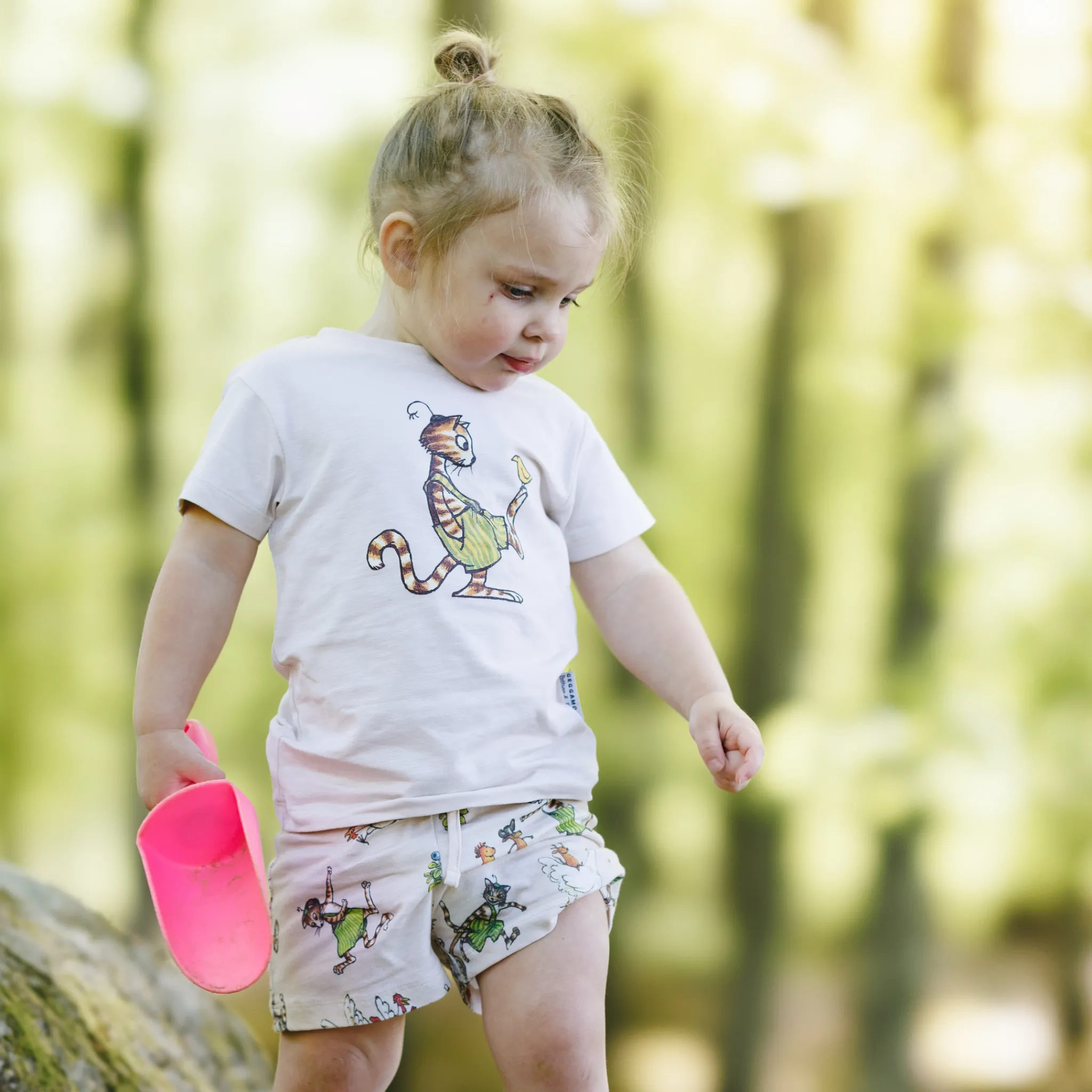 Barn Geggamoja Pyjamas Heldräkt<Pyjamas-set Pettson och Findus Beige