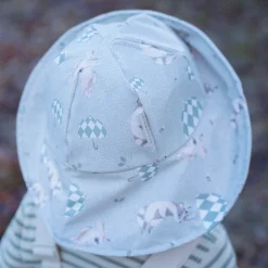 Barn Geggamoja Solhattar Och Kepsar|Skal Och Regnkläder<Regnhatt/Sydväst Mrs Mighetto Acorn