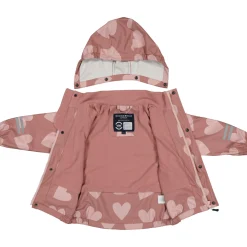 Barn Geggamoja Skal Och Regnkläder|Fleecekläder<Regnkläder Fleecefodrat Hjärtan