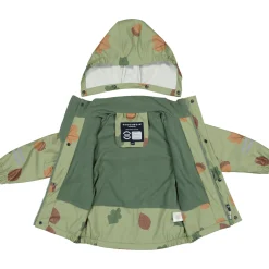 Barn Geggamoja Skal Och Regnkläder|Fleecekläder<Regnkläder Fleecefodrat Löv