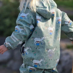 Barn Geggamoja Skal Och Regnkläder|Fleecekläder<Regnkläder Fleecefodrat Pippi Långstrump