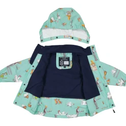 Barn Geggamoja Skal Och Regnkläder<Regnkläder Fleeecefodrat Pettson och Findus Mint