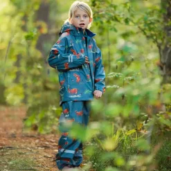 Barn Geggamoja Skal Och Regnkläder<Regnset Mamma Mu Grön