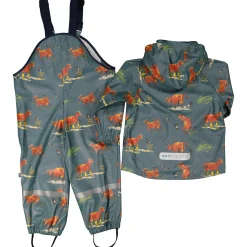 Barn Geggamoja Skal Och Regnkläder<Regnset Mamma Mu Grön