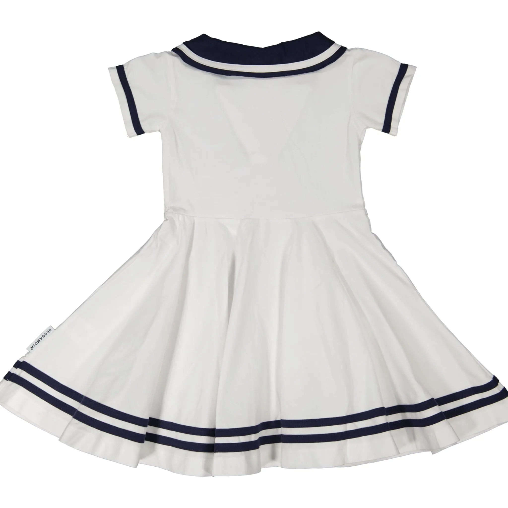 Barn Geggamoja Klänningar<Seglarklänning Vit