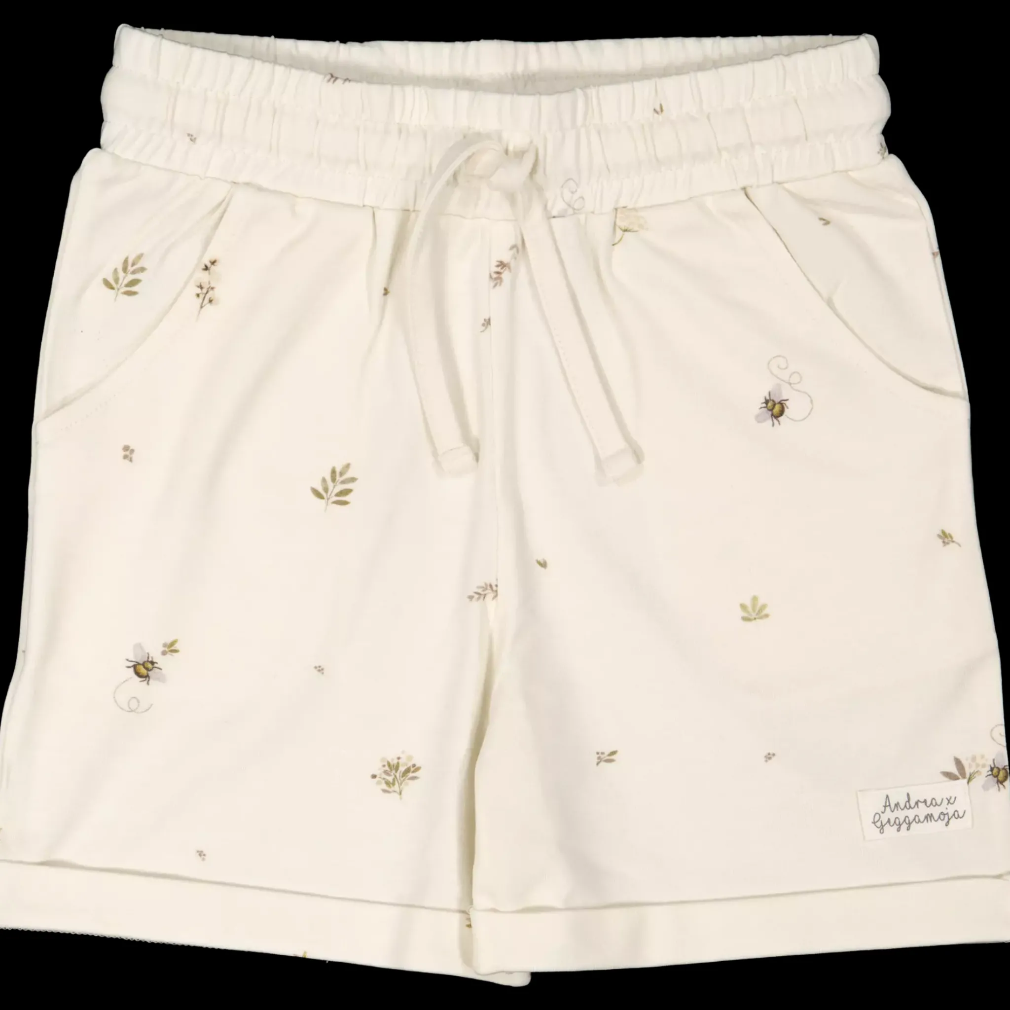 Barn Geggamoja Shorts|Bambukläder<Shorts Bambu Sweet nature Beige