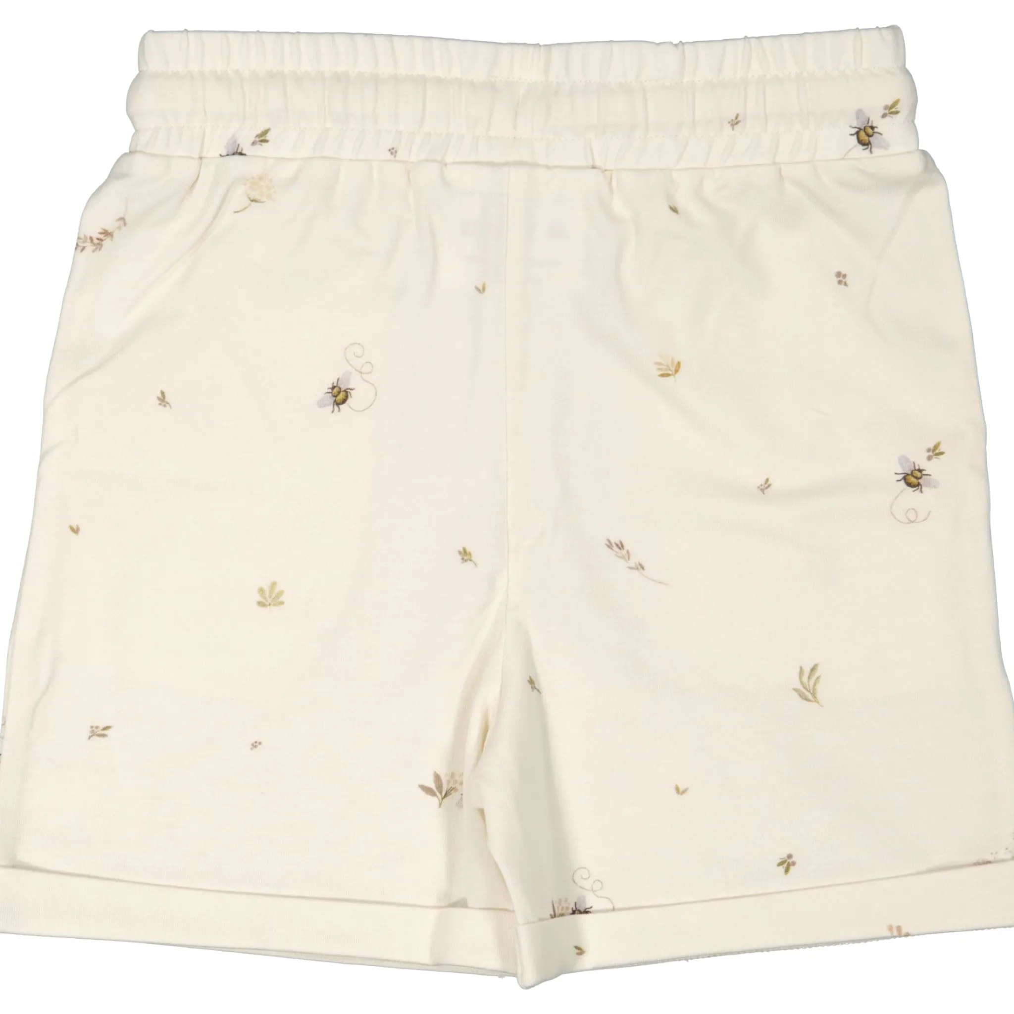 Barn Geggamoja Shorts|Bambukläder<Shorts Bambu Sweet nature Beige